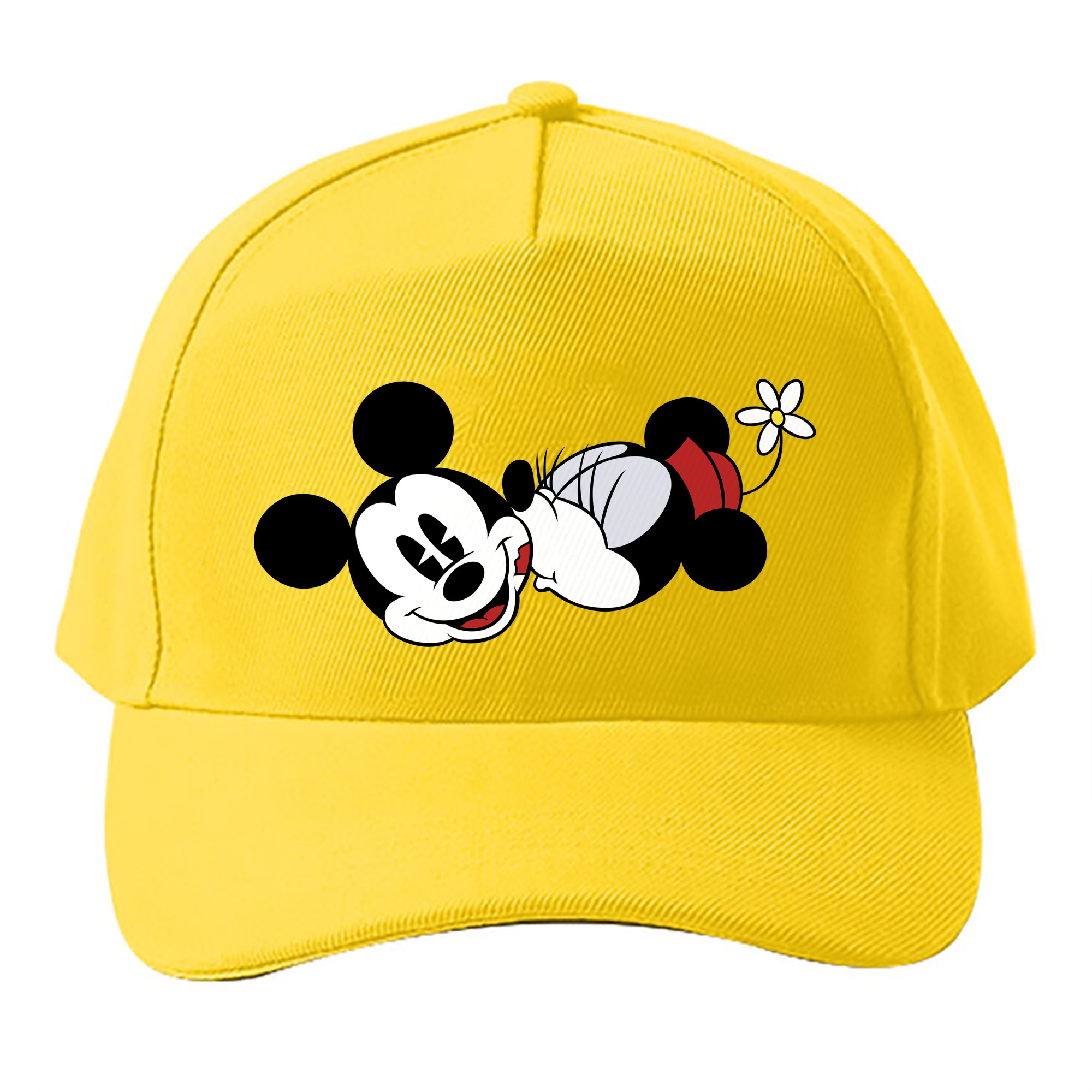 （画像用） ミッキーマウス Mickey Mouse ベースボールキャップ 綿100％ 男女兼用 帽子 スポーツ